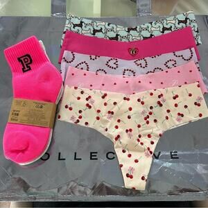 PINK Victoria's Secret No Show Thong Panties